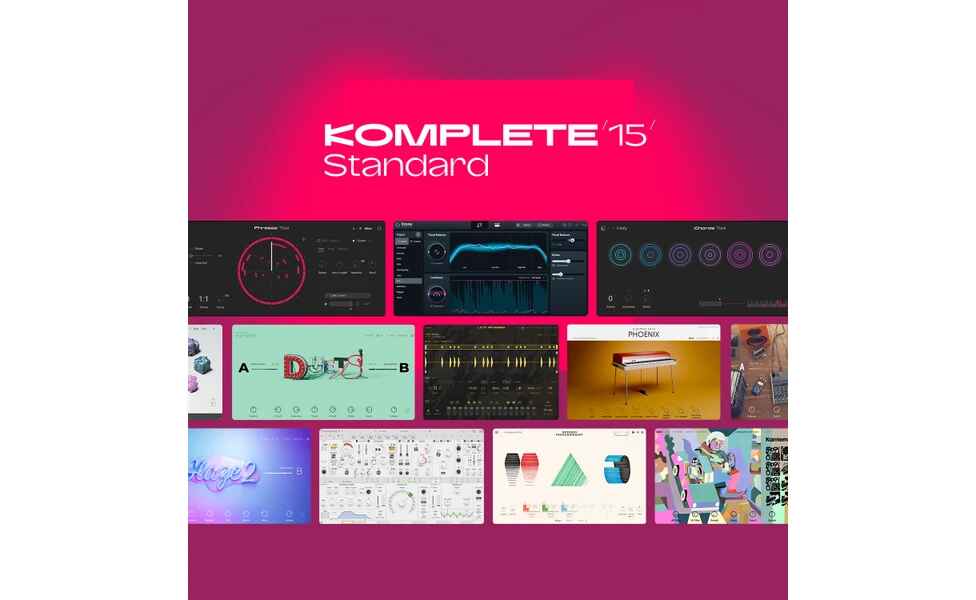 Native Instruments Komplete 15 Standard (Latest Full Version)